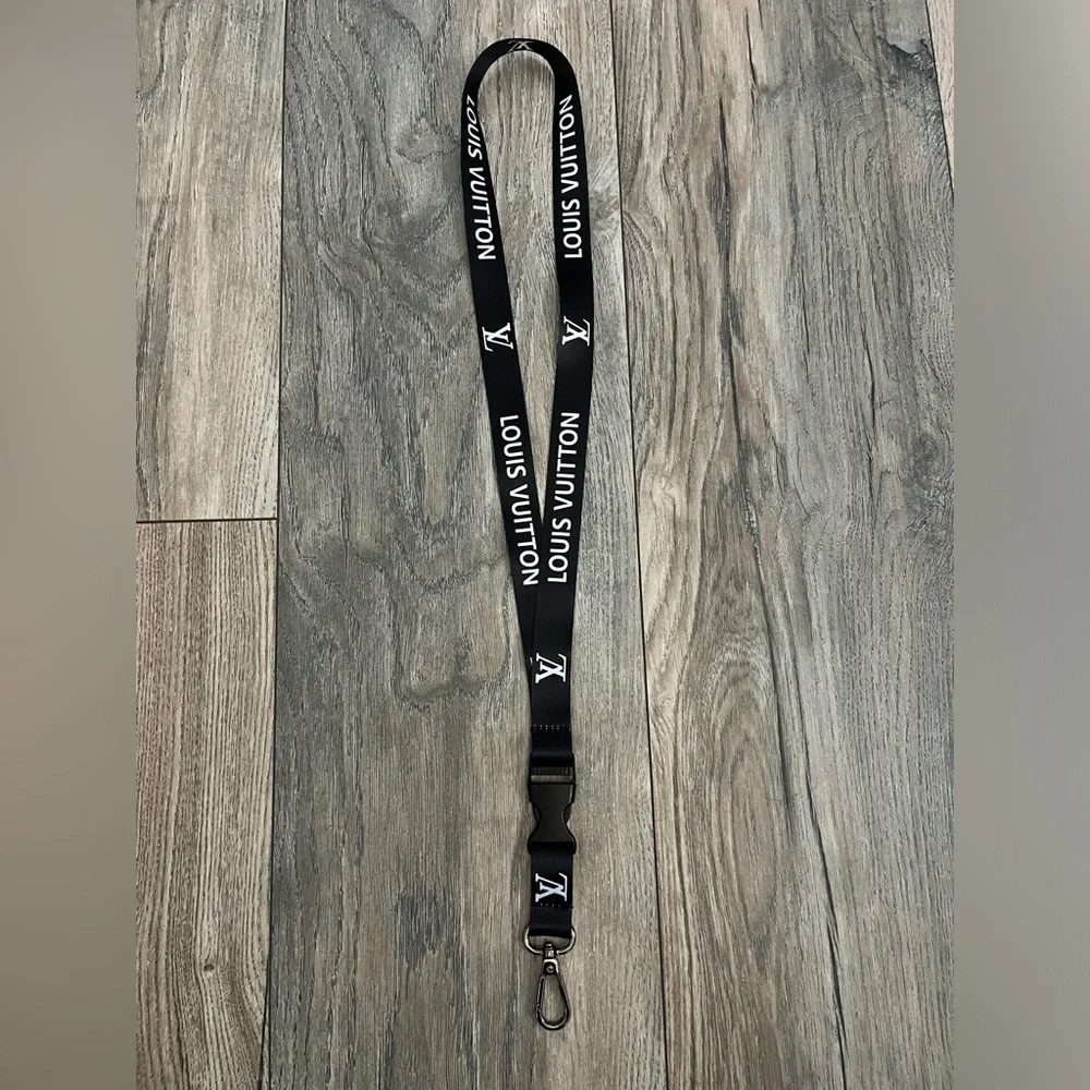 Ribbon LV* lanyard - Picture 2 of 6